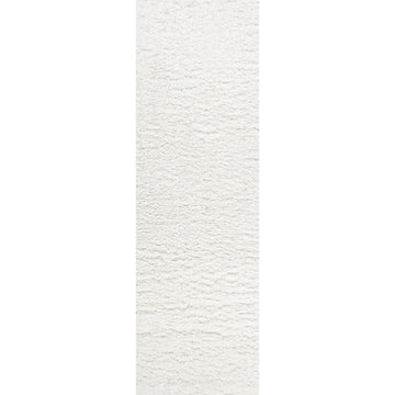Aydin Solid Plush Shag Area Rug